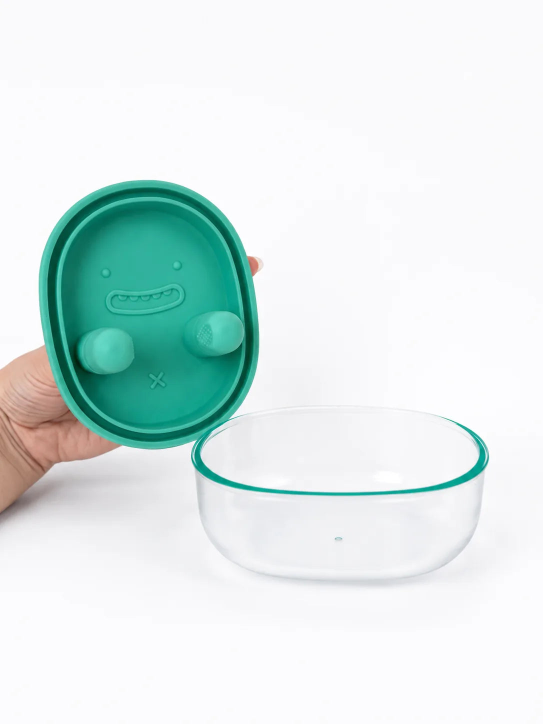 Drobee Snack Miska — Pastelově zelená